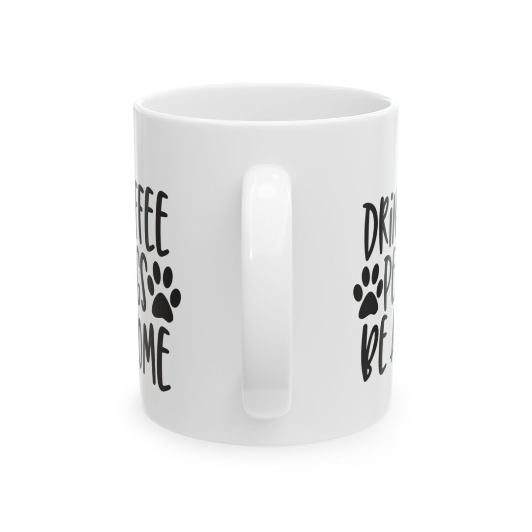 Awesome Coffee & Dog Lover Ceramic Mug - Image 4